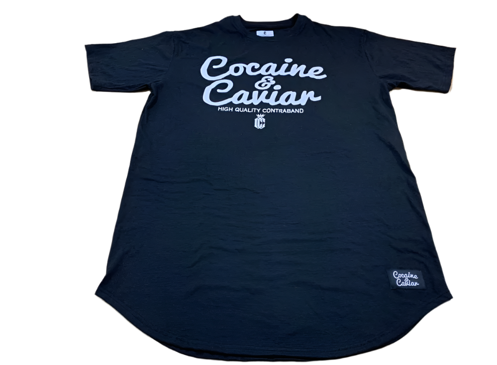 COCO & CAVIAR CONTRABAND  BLACK TEE