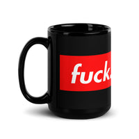 Thumbnail for FUSS BLACK GLOSSY MUG