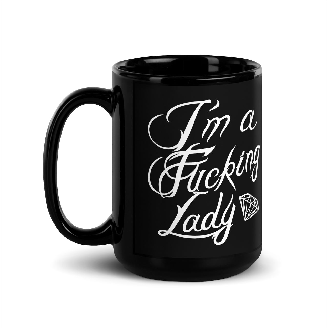 Black Glossy Mug