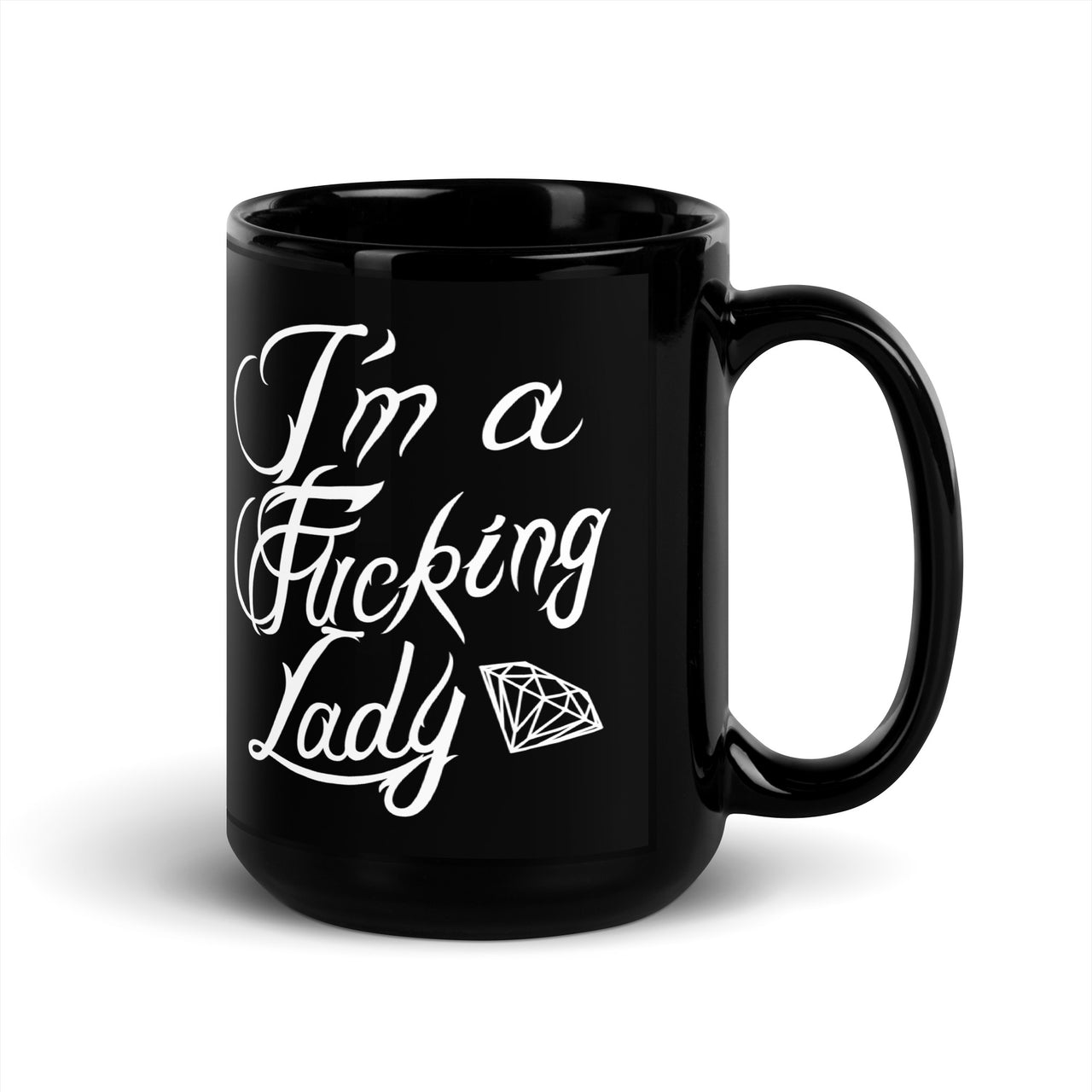 Black Glossy Mug