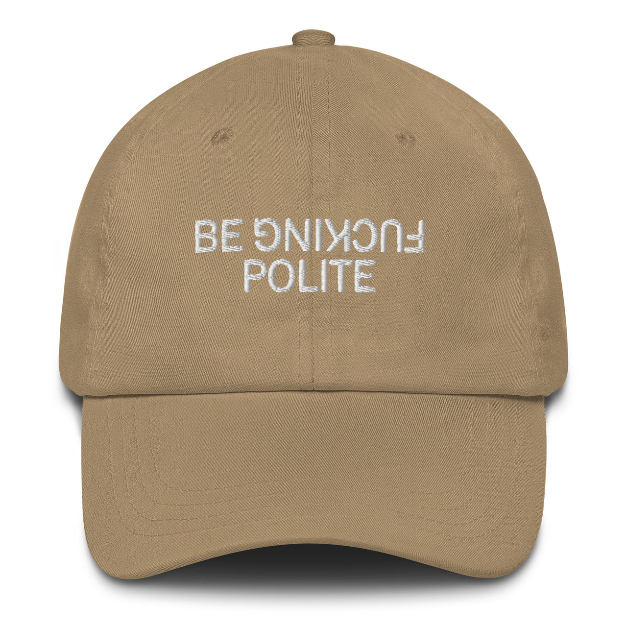 BE POLITE DAD HAT