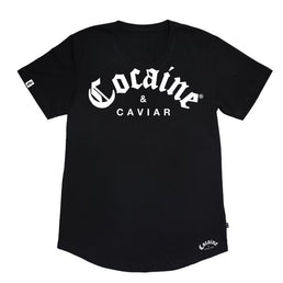 COCO & CAVIAR BLACK TEE