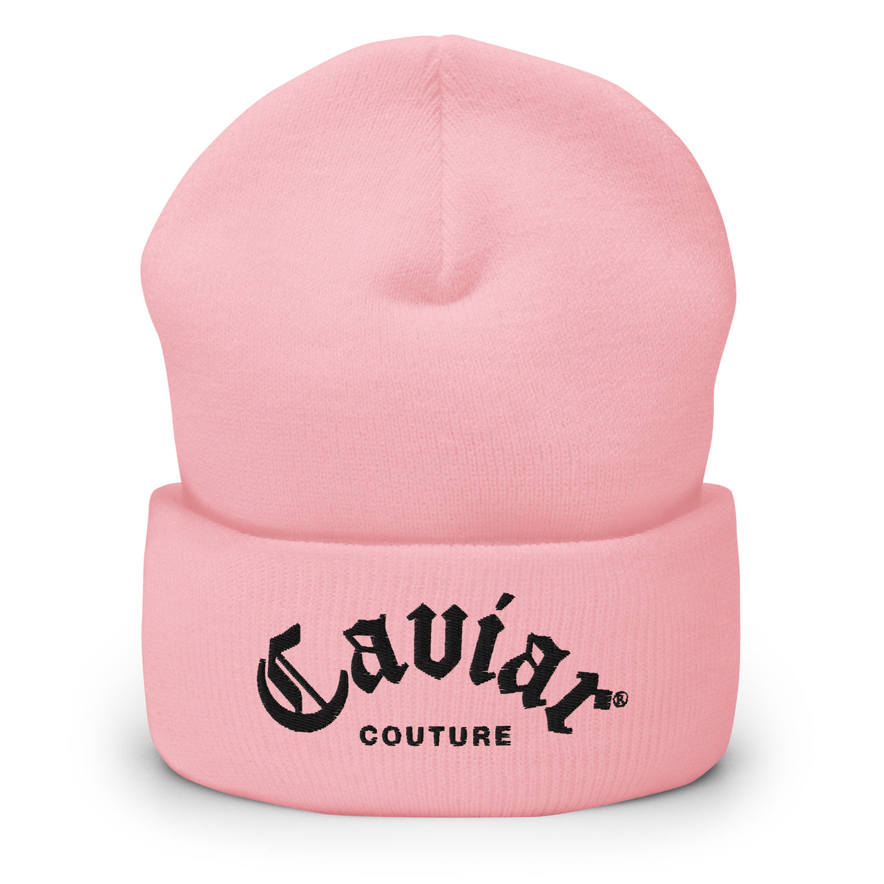 CAVIAR COUTURE CUFFED BEANIE