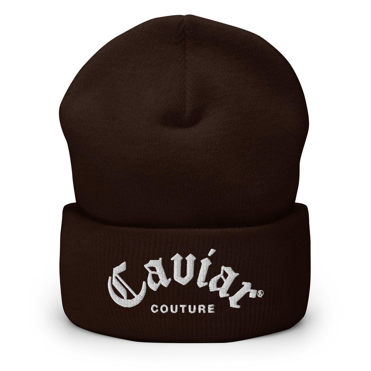 CAVIAR COUTURE CUFFED BEANIE