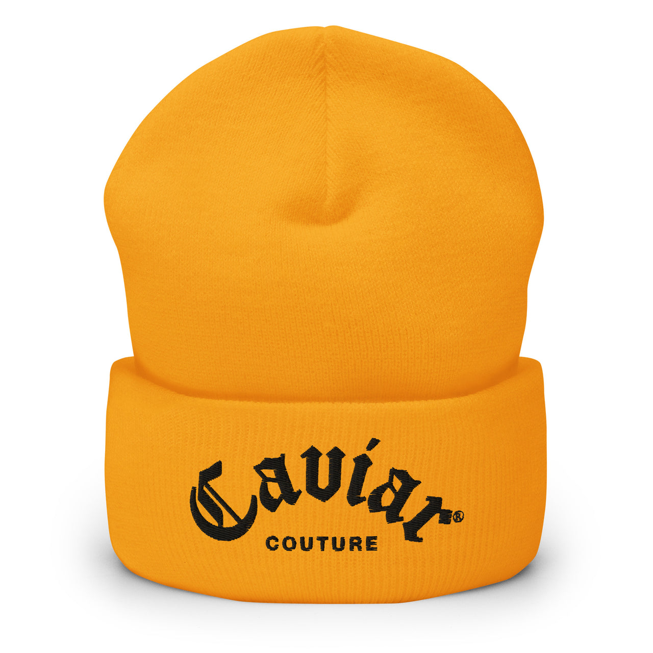 CAVIAR COUTURE CUFFED BEANIE