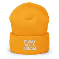 Thumbnail for IT WAS ALL A DREAM CUFFED BEANIE