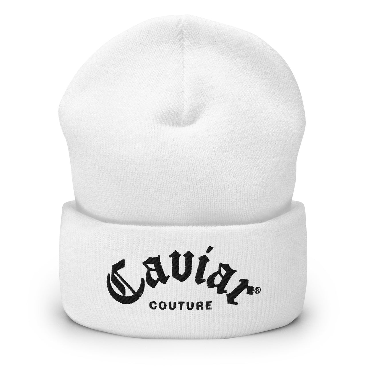 CAVIAR COUTURE CUFFED BEANIE