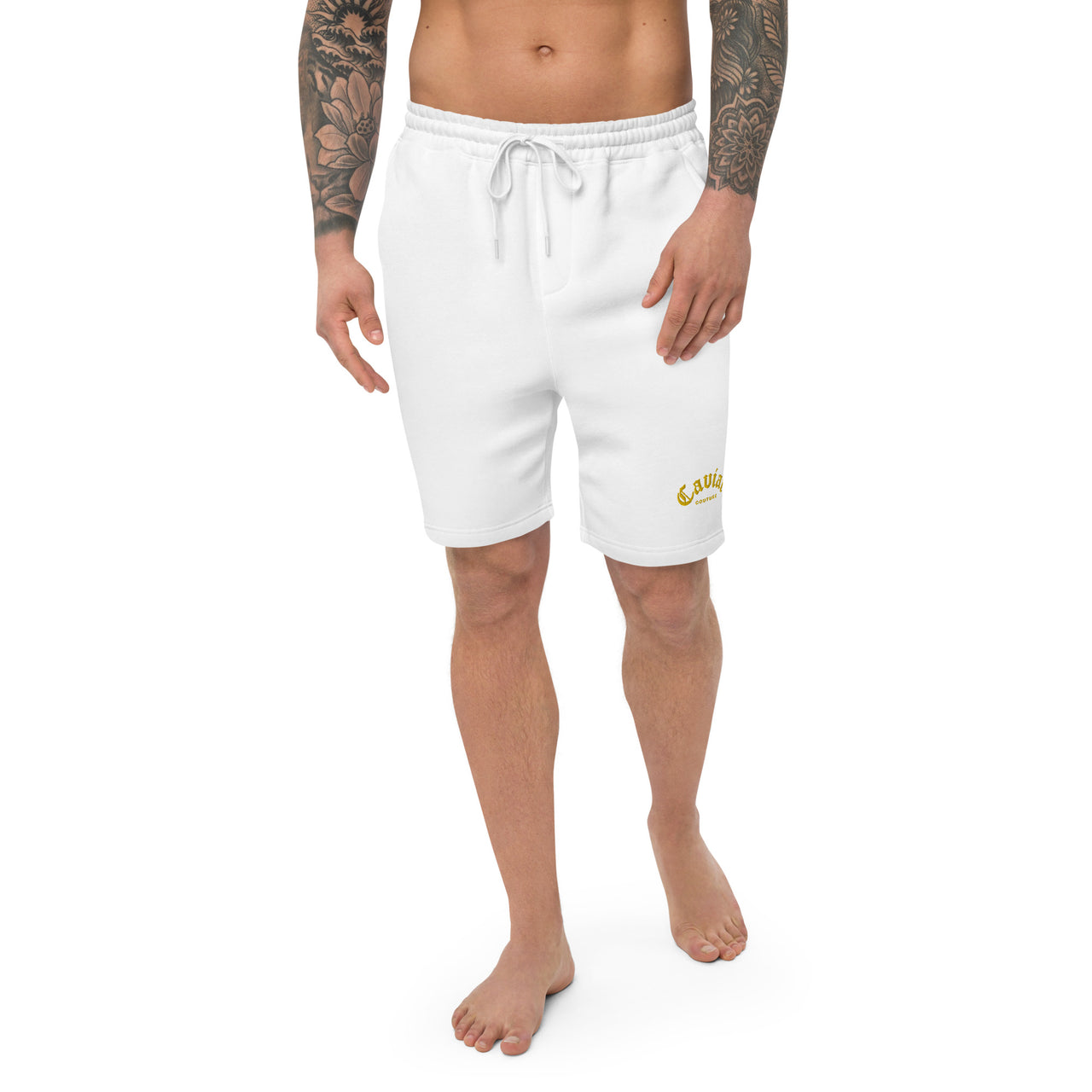 CAVIAR COUTURE  FLEECE SHORTS