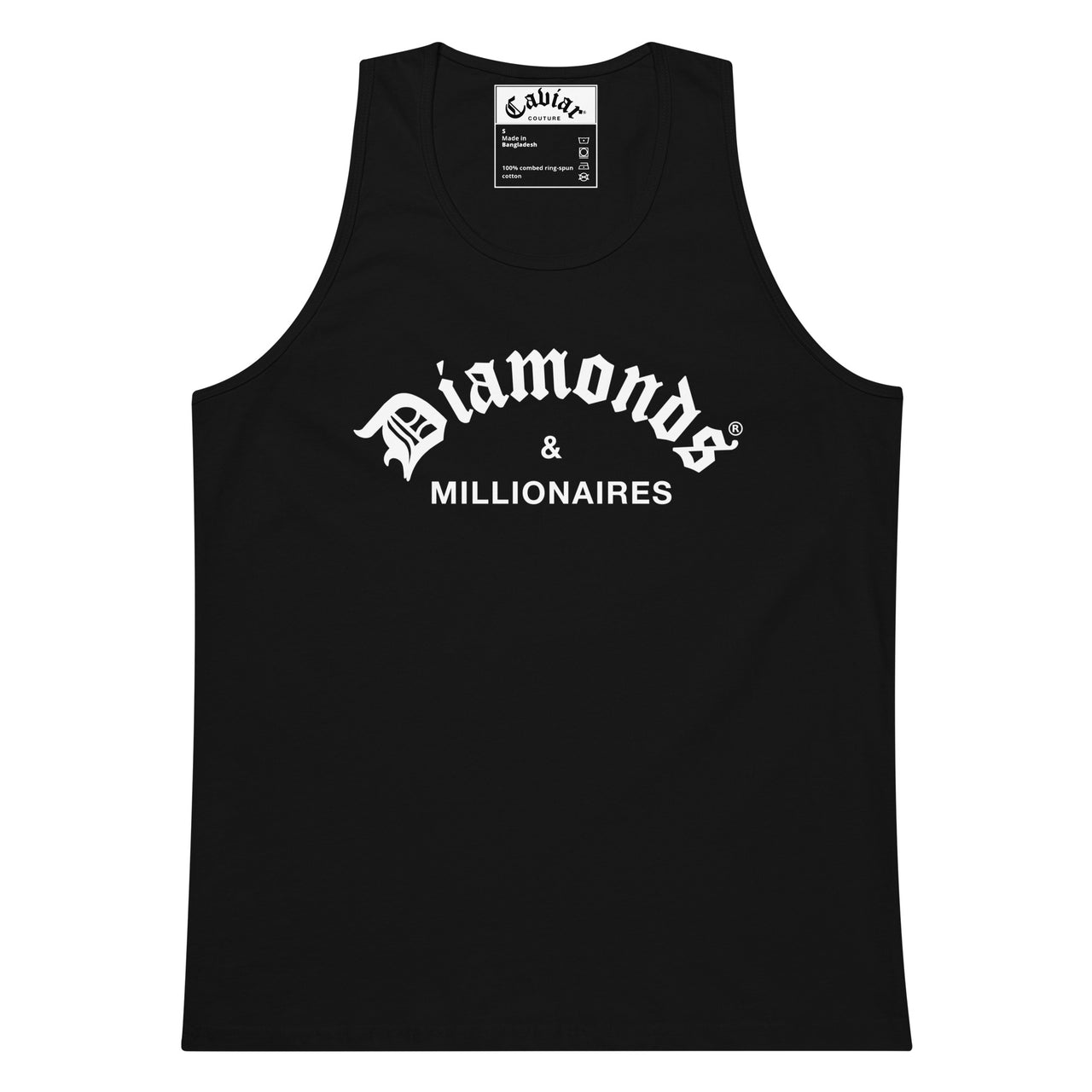 DIAMONDS & MILLIONAIRES  TANK TOP