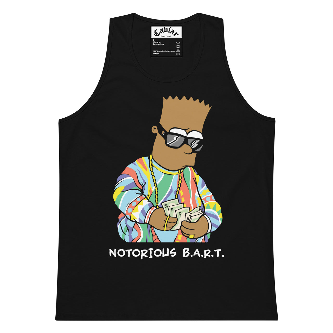 NOTORIOUS BART  PREMIUM TANK TOP