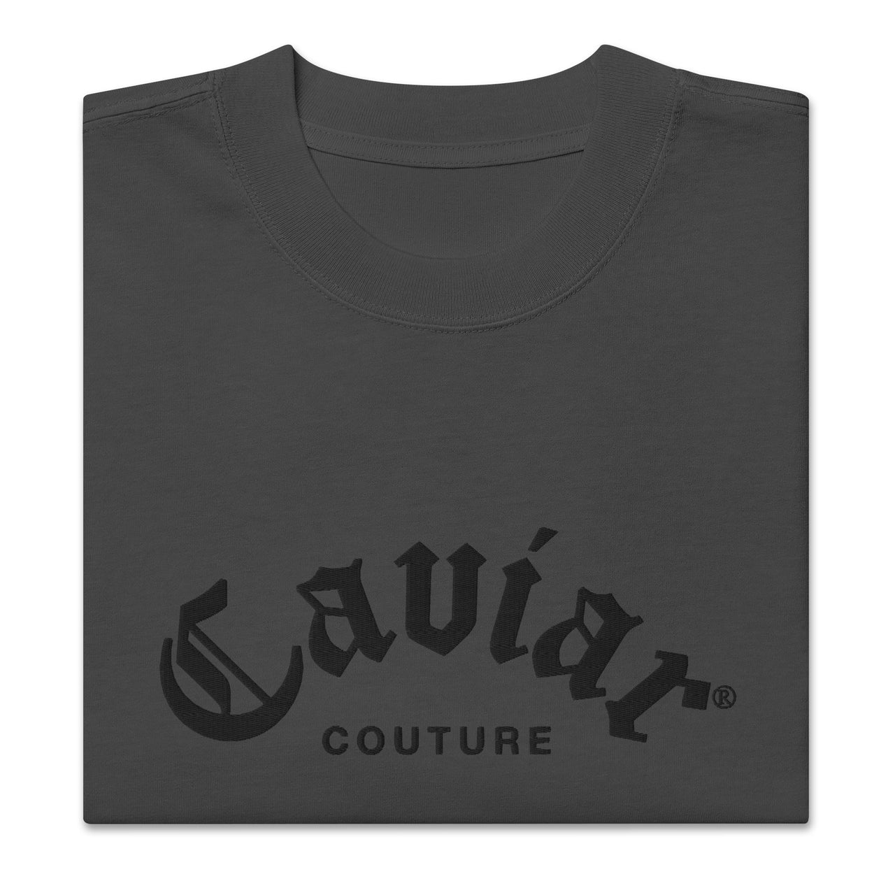 CAVIAR COUTURE OVERSIZED FADED T-SHIRT