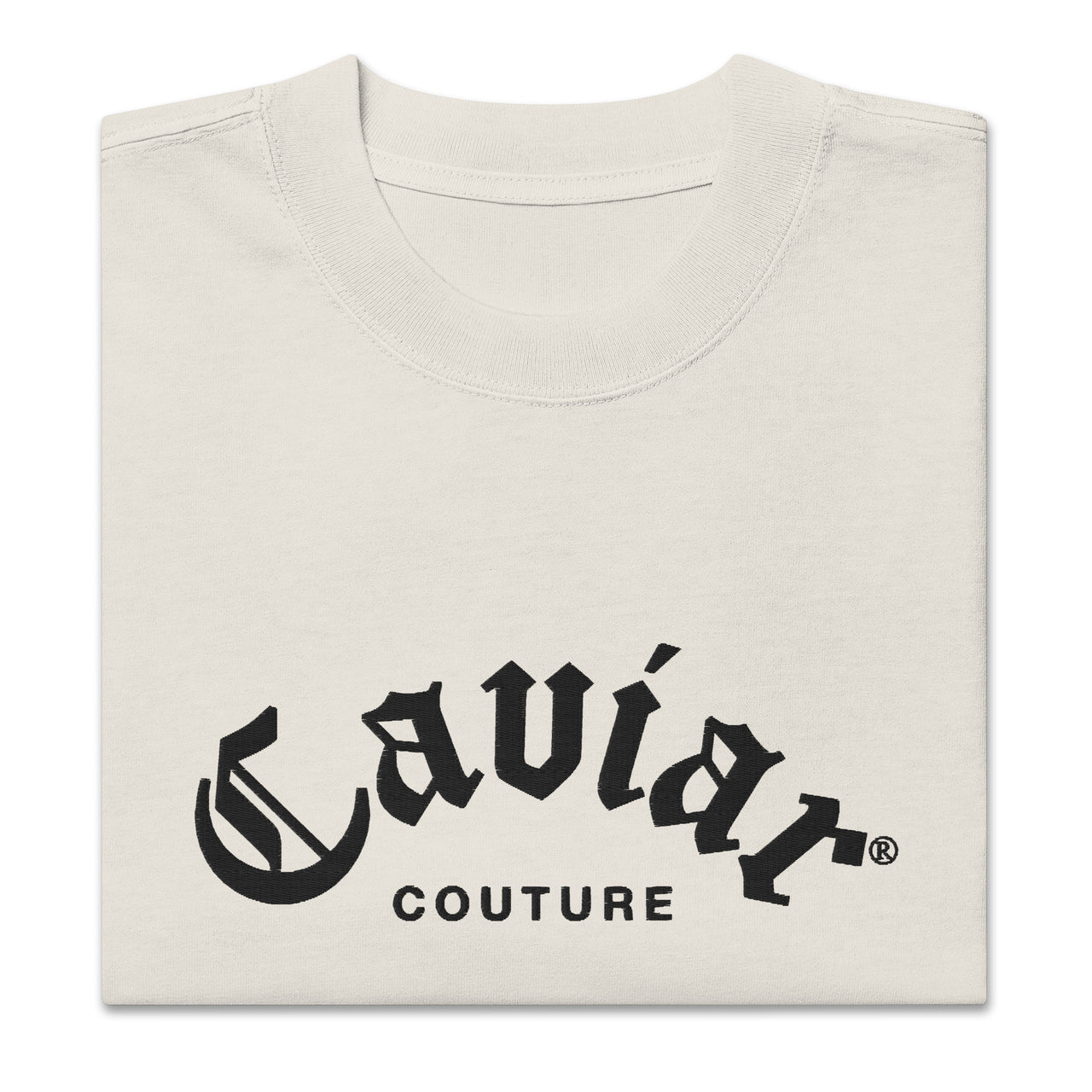 CAVIAR COUTURE OVERSIZED FADED T-SHIRT