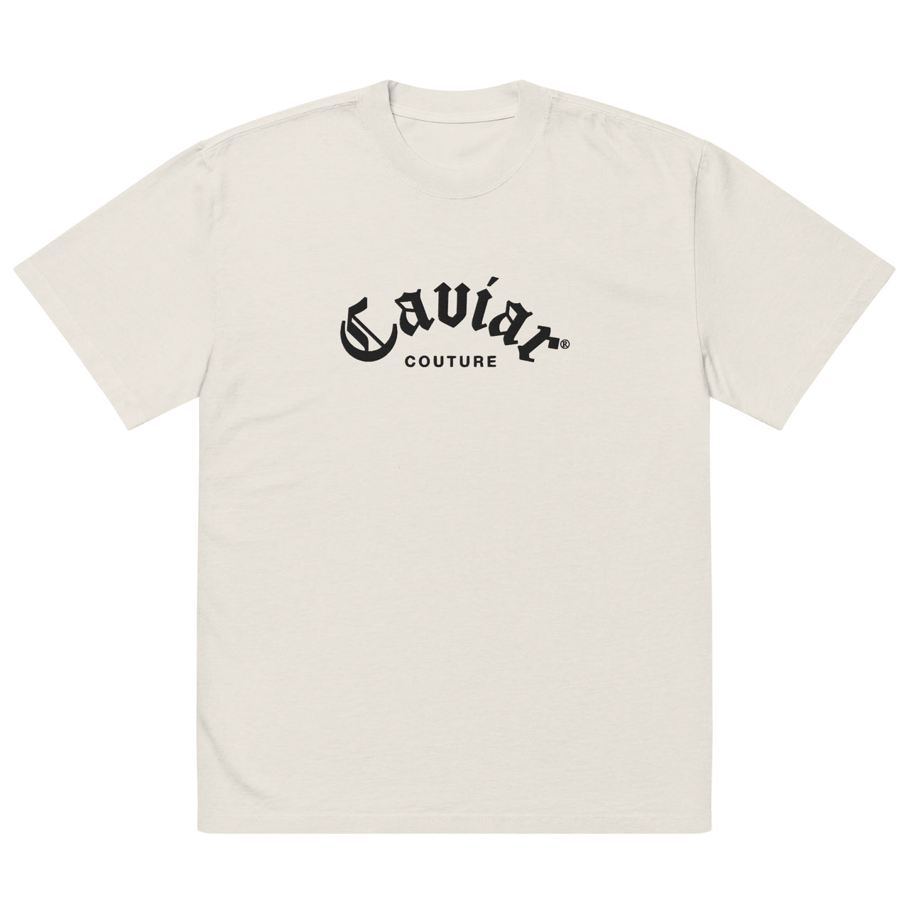 CAVIAR COUTURE OVERSIZED FADED T-SHIRT