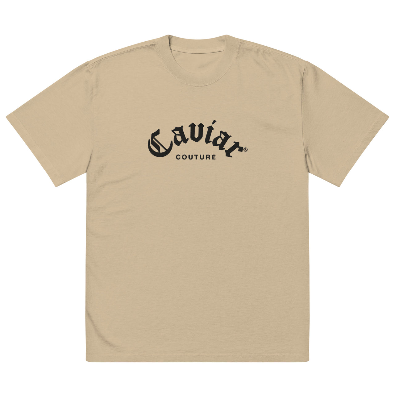 CAVIAR COUTURE OVERSIZED FADED T-SHIRT