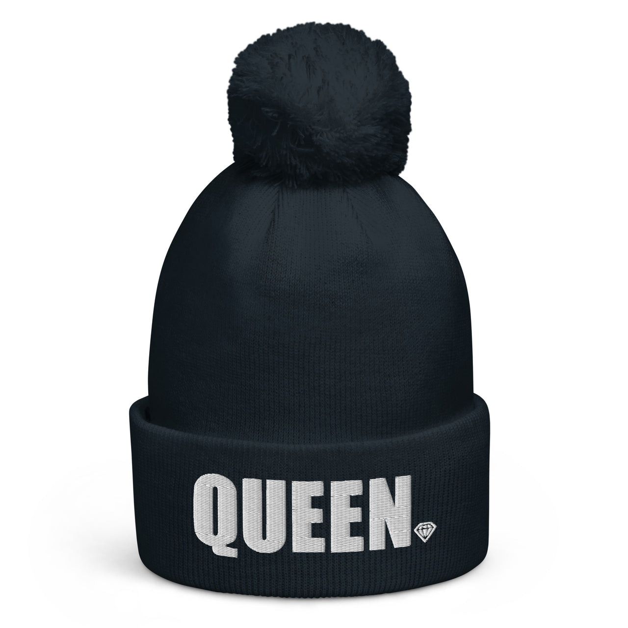 QUEEN POM POM BEANIE