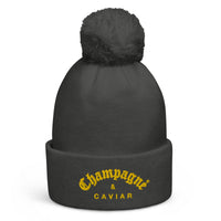 Thumbnail for CHAMPAGNE & CAVIAR POM POM BEANIE