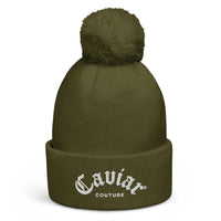 Thumbnail for CAVIAR COUTURE POM POM BEANIE