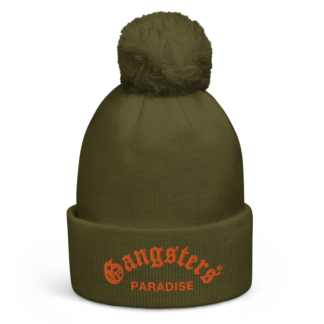 GANGSTER PARDISE POM POM BEANIE