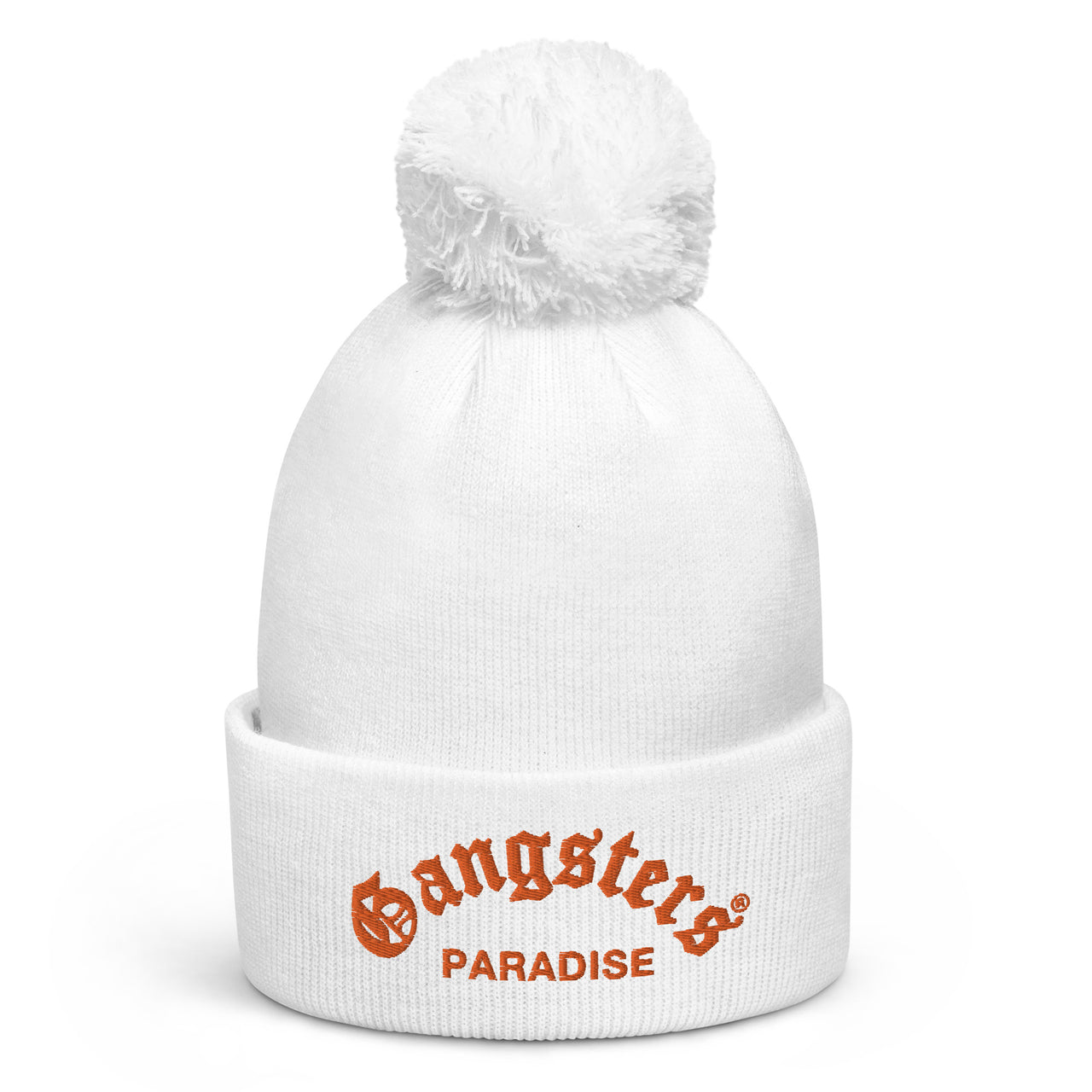 GANGSTER PARDISE POM POM BEANIE