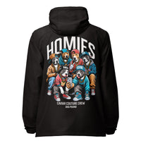 Thumbnail for HOMIES lightweight zip up windbreaker