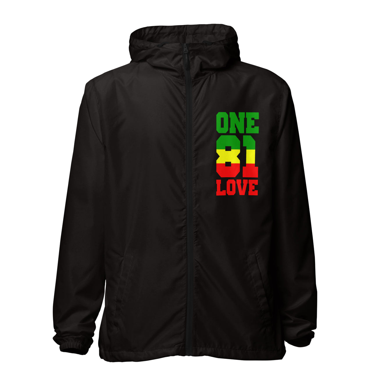 ONE LOVE 81 ZIP UP WINDBREAKER