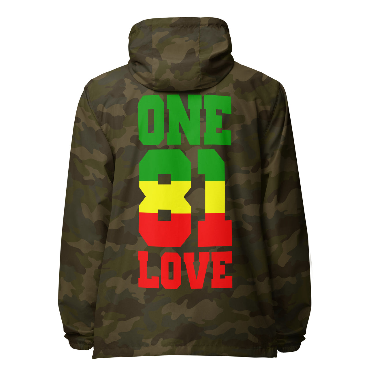 ONE LOVE 81 ZIP UP WINDBREAKER