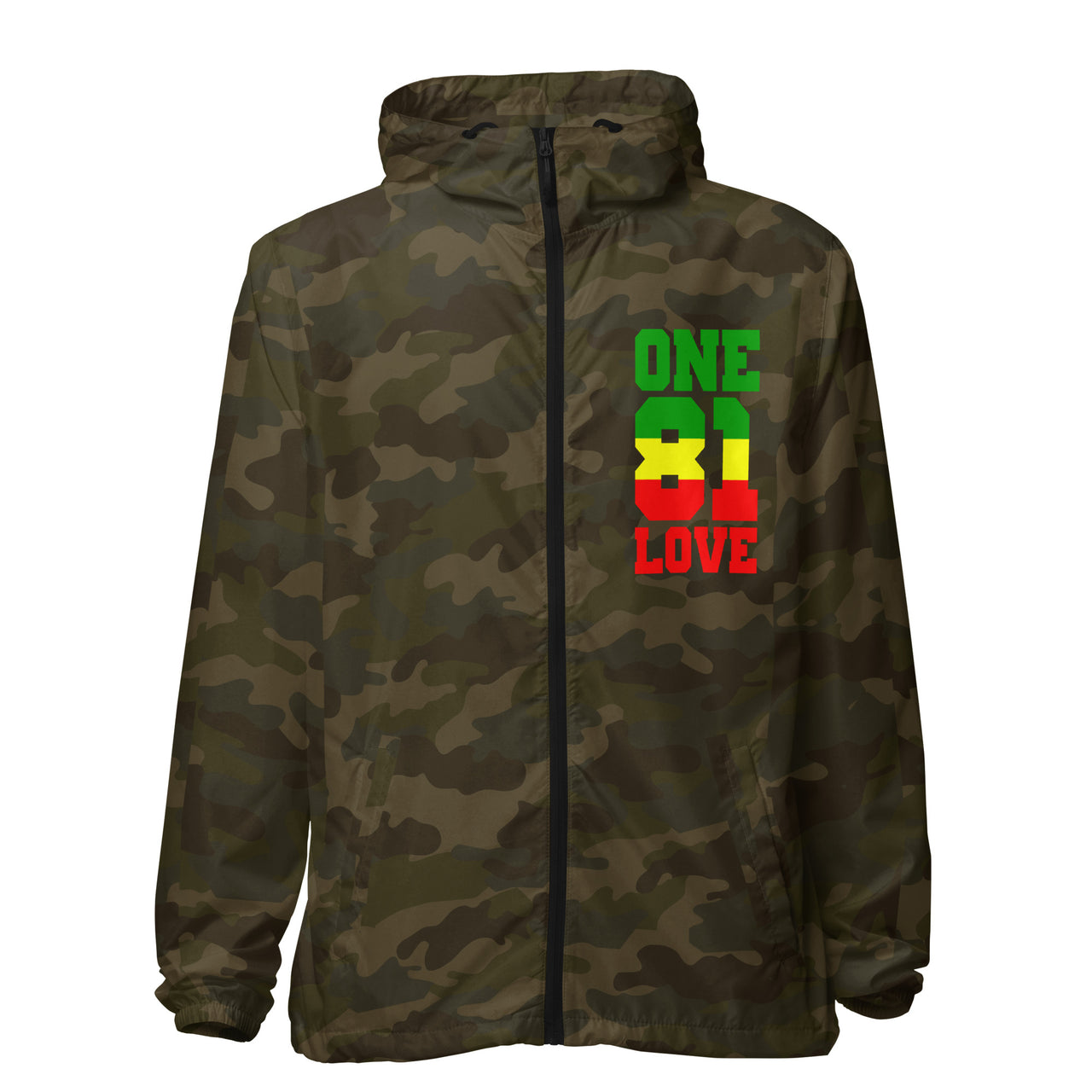 ONE LOVE 81 ZIP UP WINDBREAKER