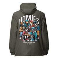 Thumbnail for HOMIES lightweight zip up windbreaker