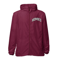 Thumbnail for HOMIES lightweight zip up windbreaker