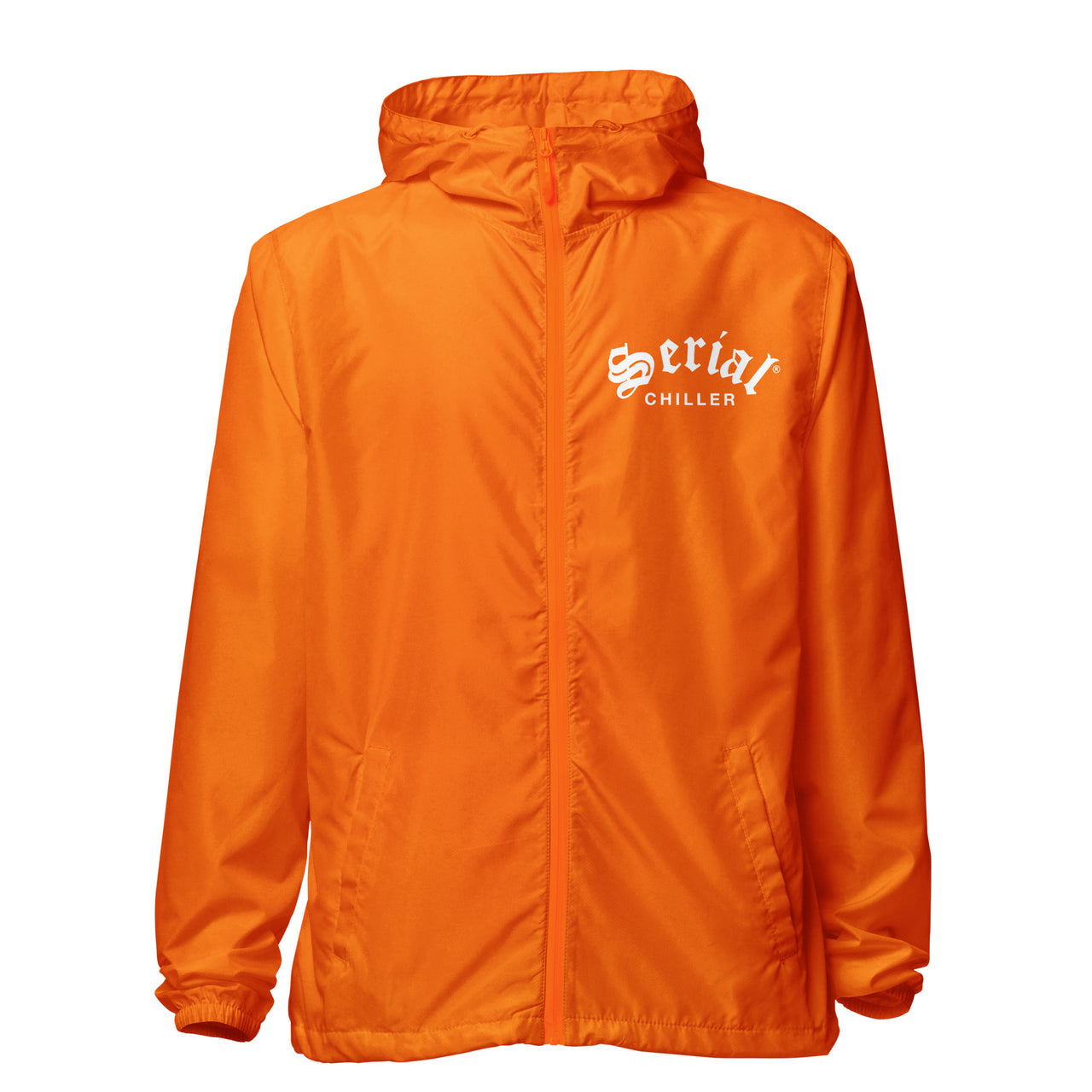 SERIAL CHILLER  ZIP UP WINDBREAKER