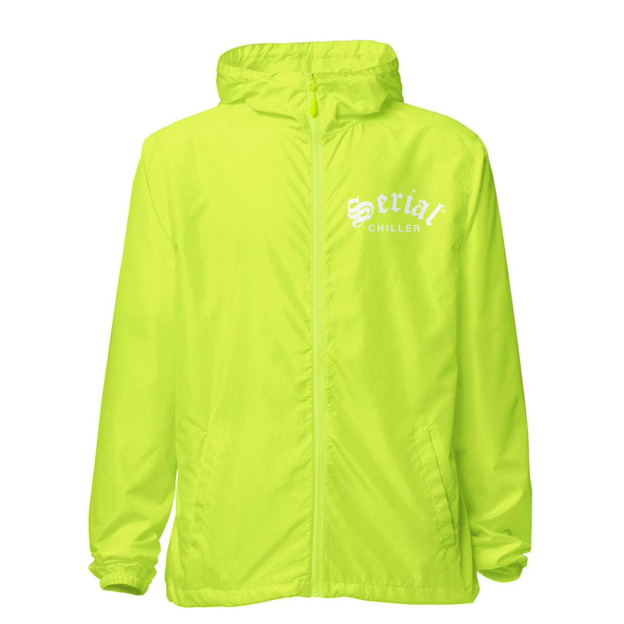 SERIAL CHILLER  ZIP UP WINDBREAKER