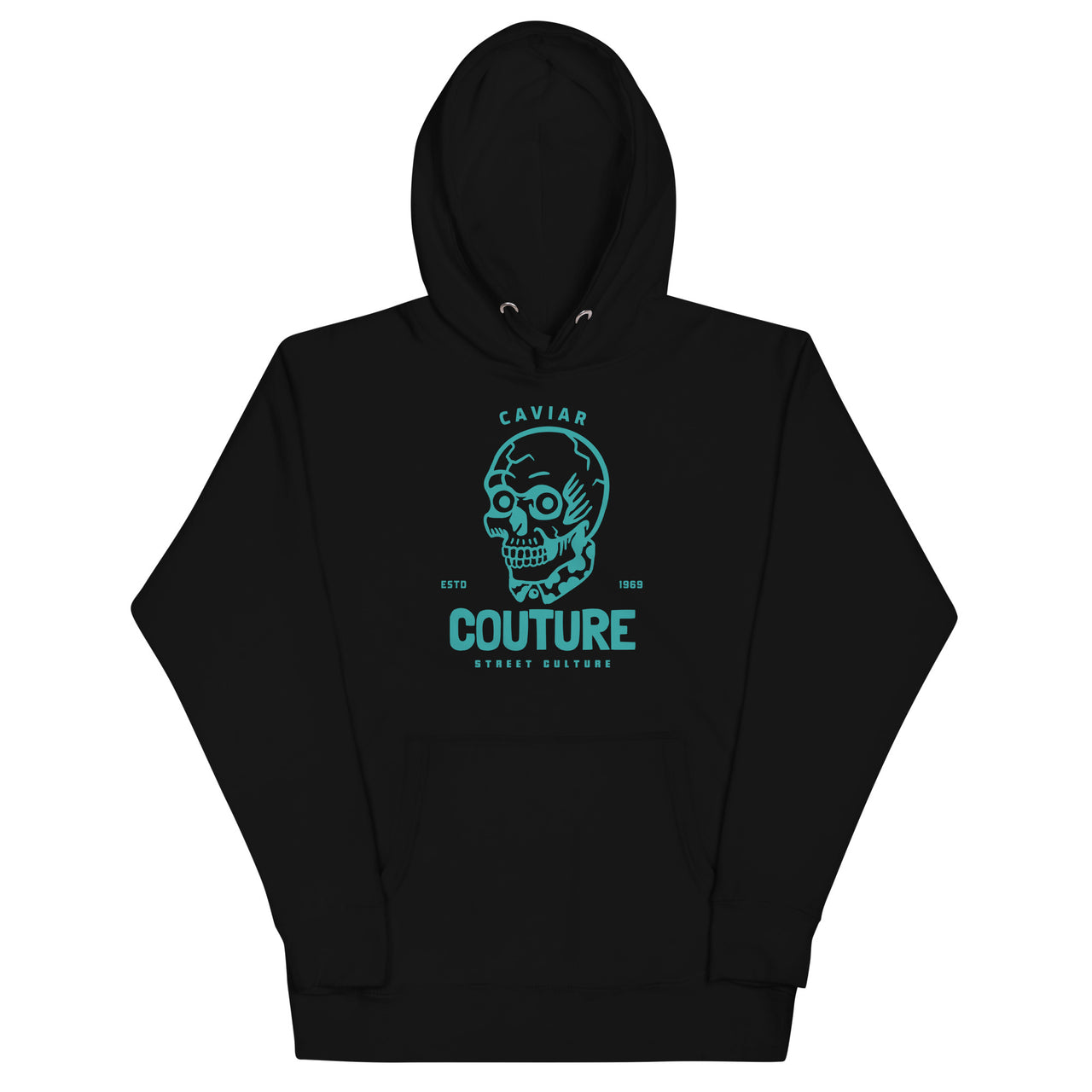 SKULL MINT UNISEX HOODIE