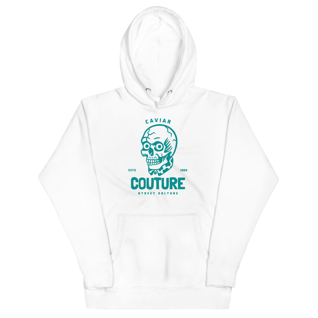 SKULL MINT UNISEX HOODIE