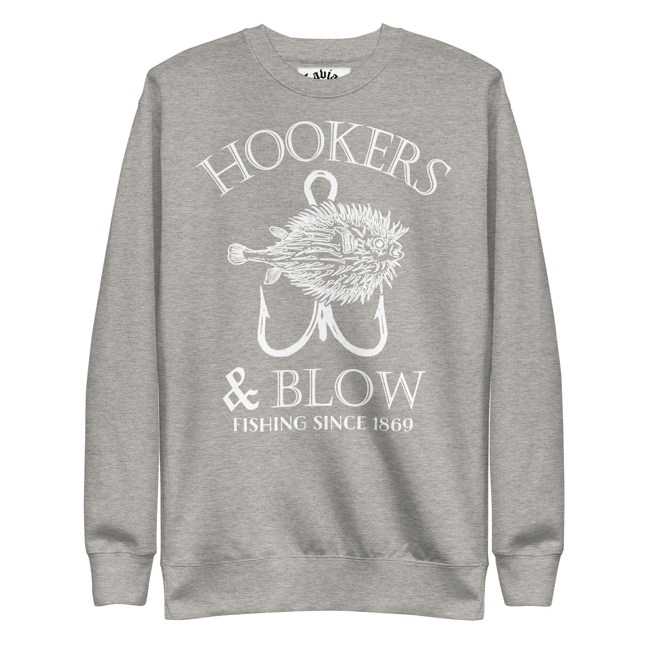 HOOKED ON FISH Premium Sweatshirt