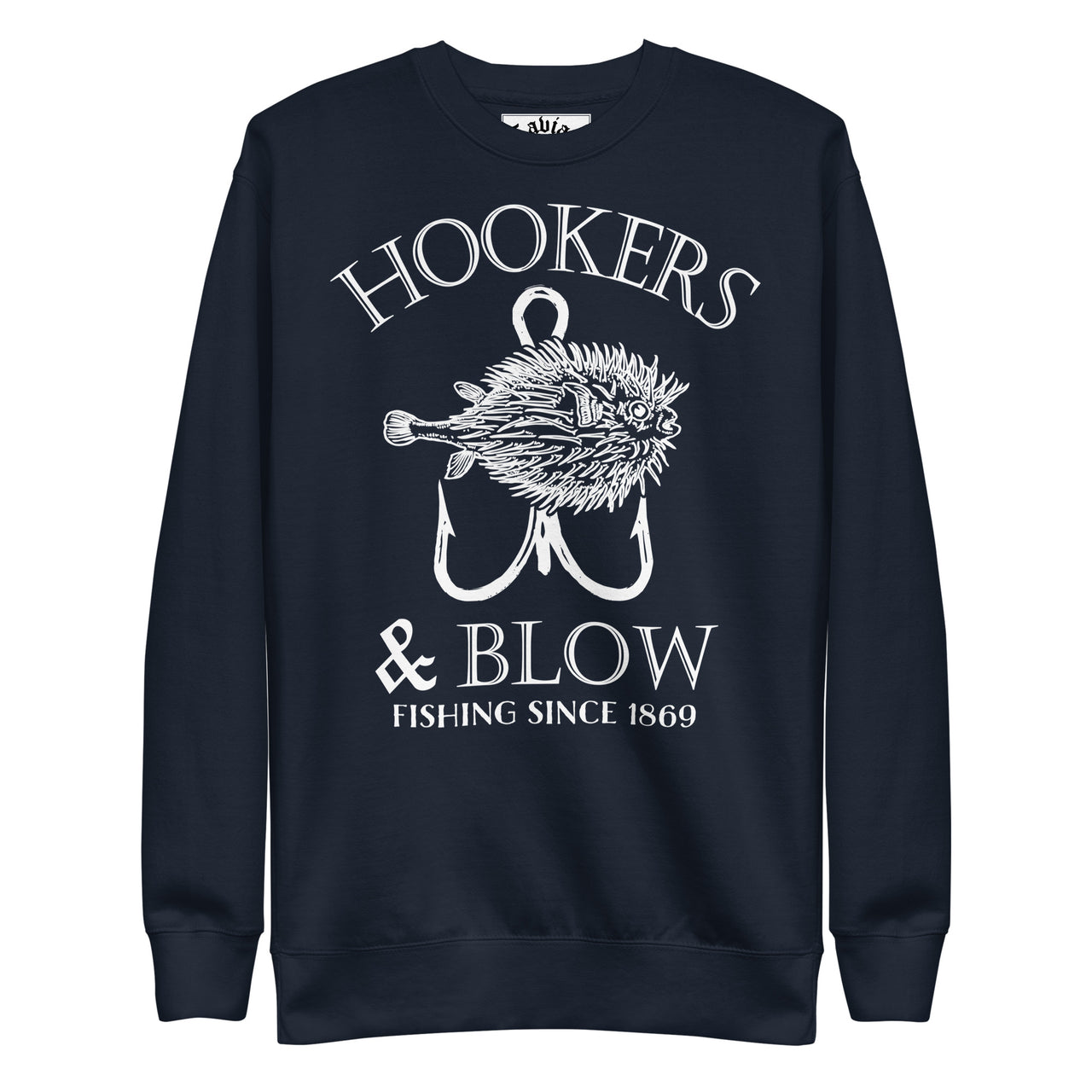 HOOKED ON FISH Premium Sweatshirt