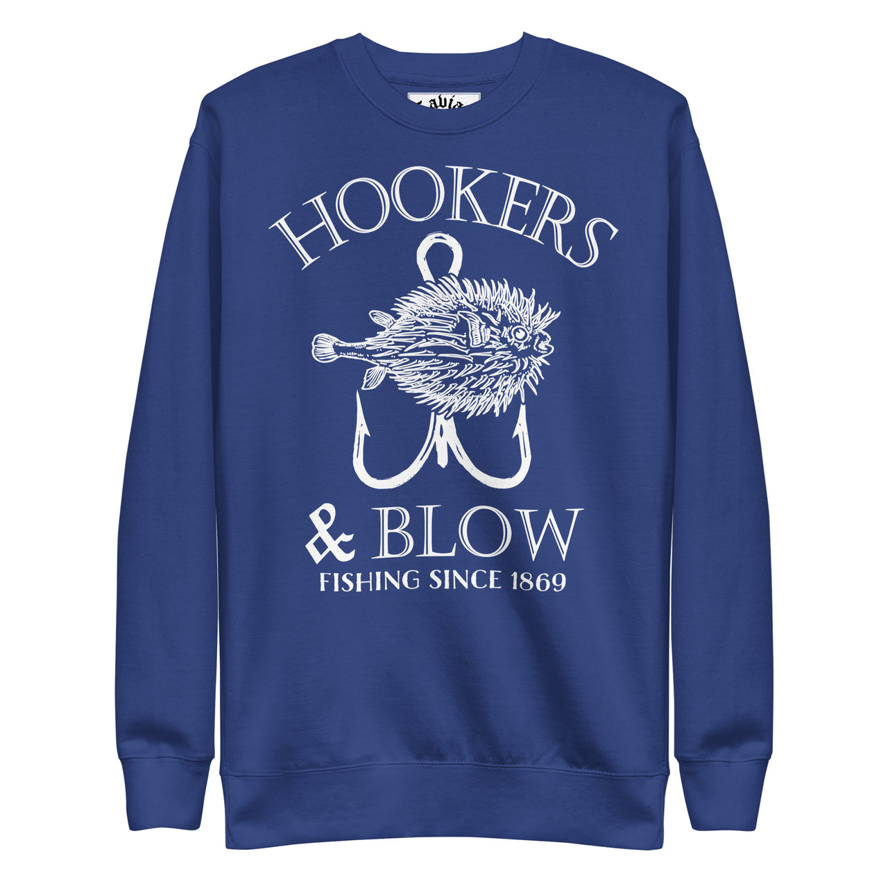 HOOKED ON FISH Premium Sweatshirt