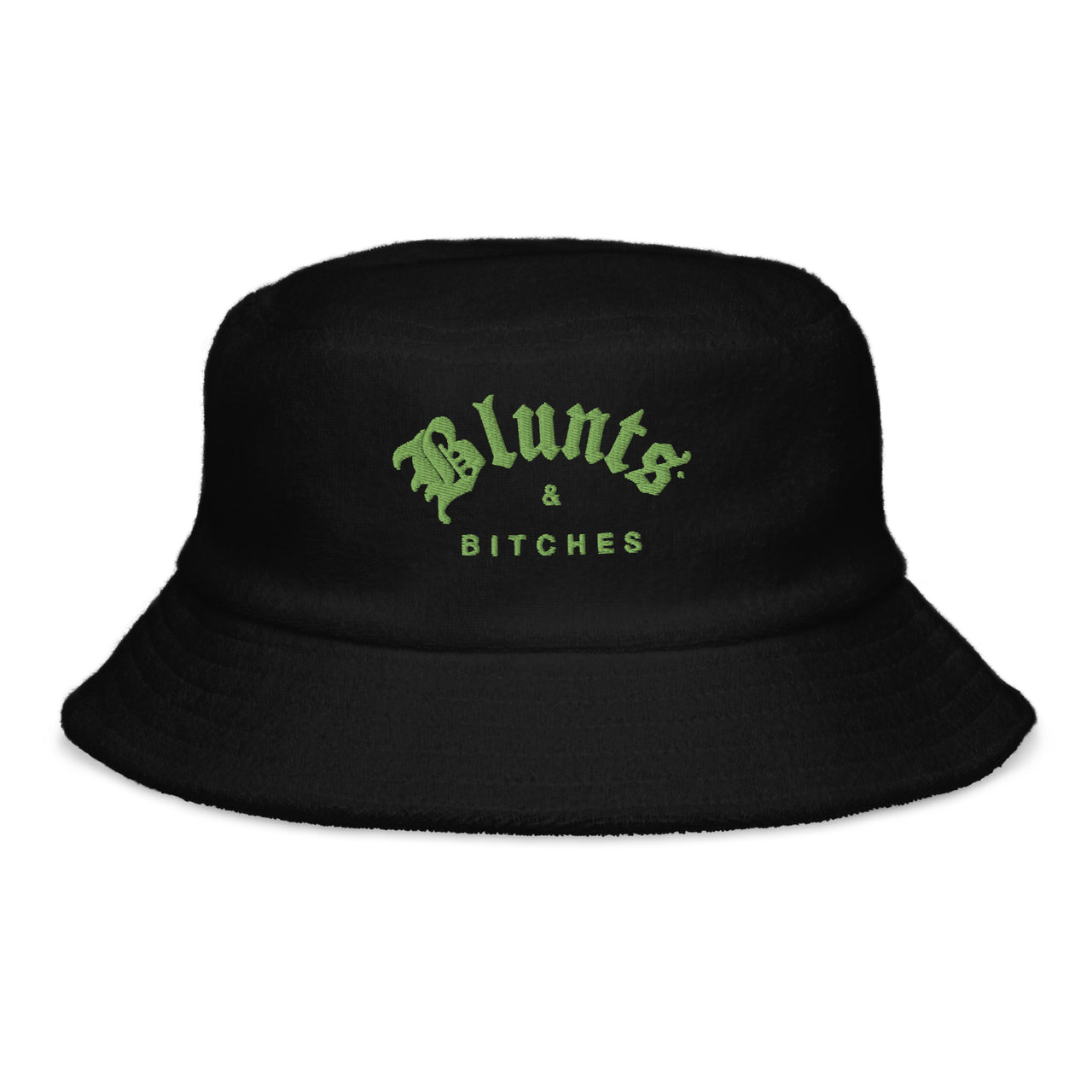 BLUNTS UNSTRUCTURED TERRY CLOTH BUCKET HAT