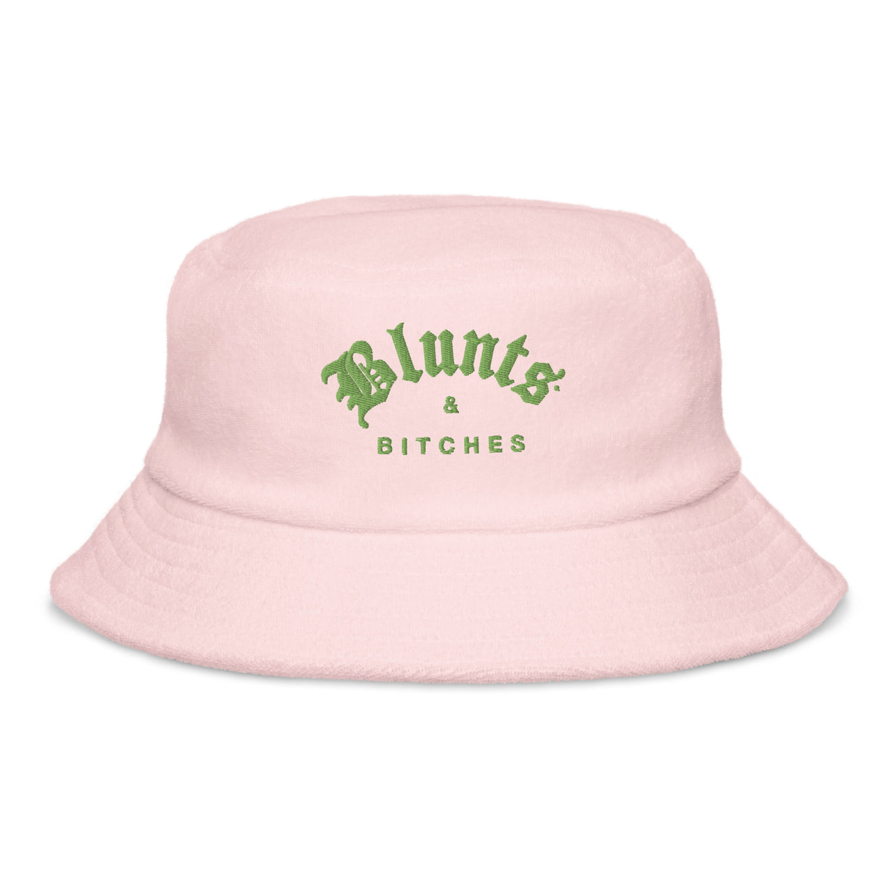 BLUNTS UNSTRUCTURED TERRY CLOTH BUCKET HAT