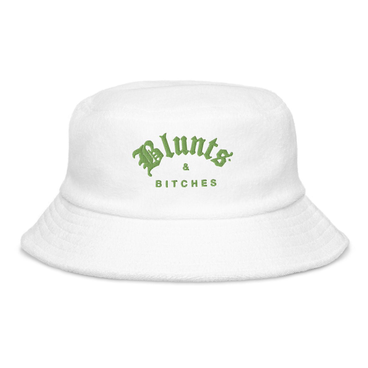 BLUNTS UNSTRUCTURED TERRY CLOTH BUCKET HAT