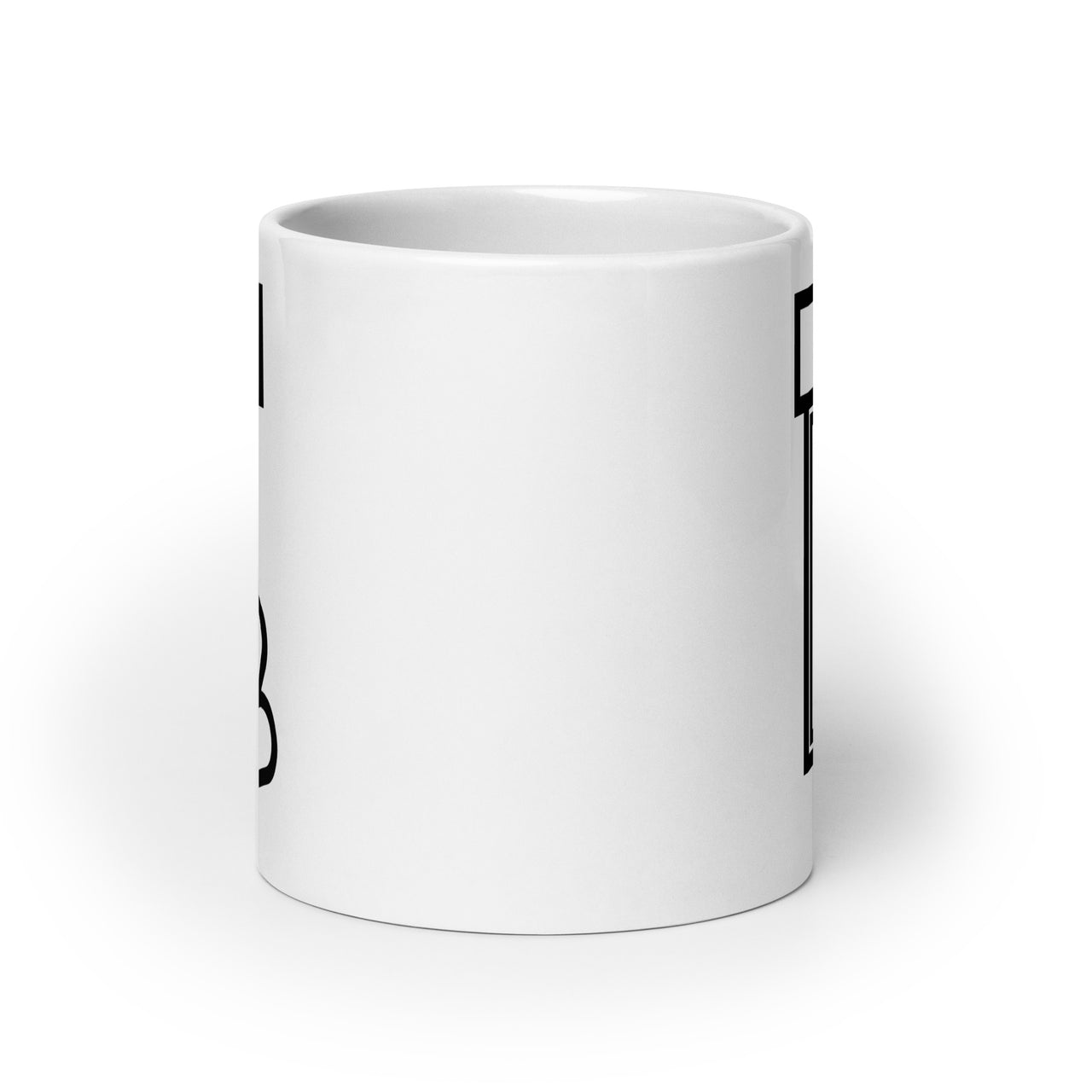 LIMITLESS WHITE GLOSSY MUG