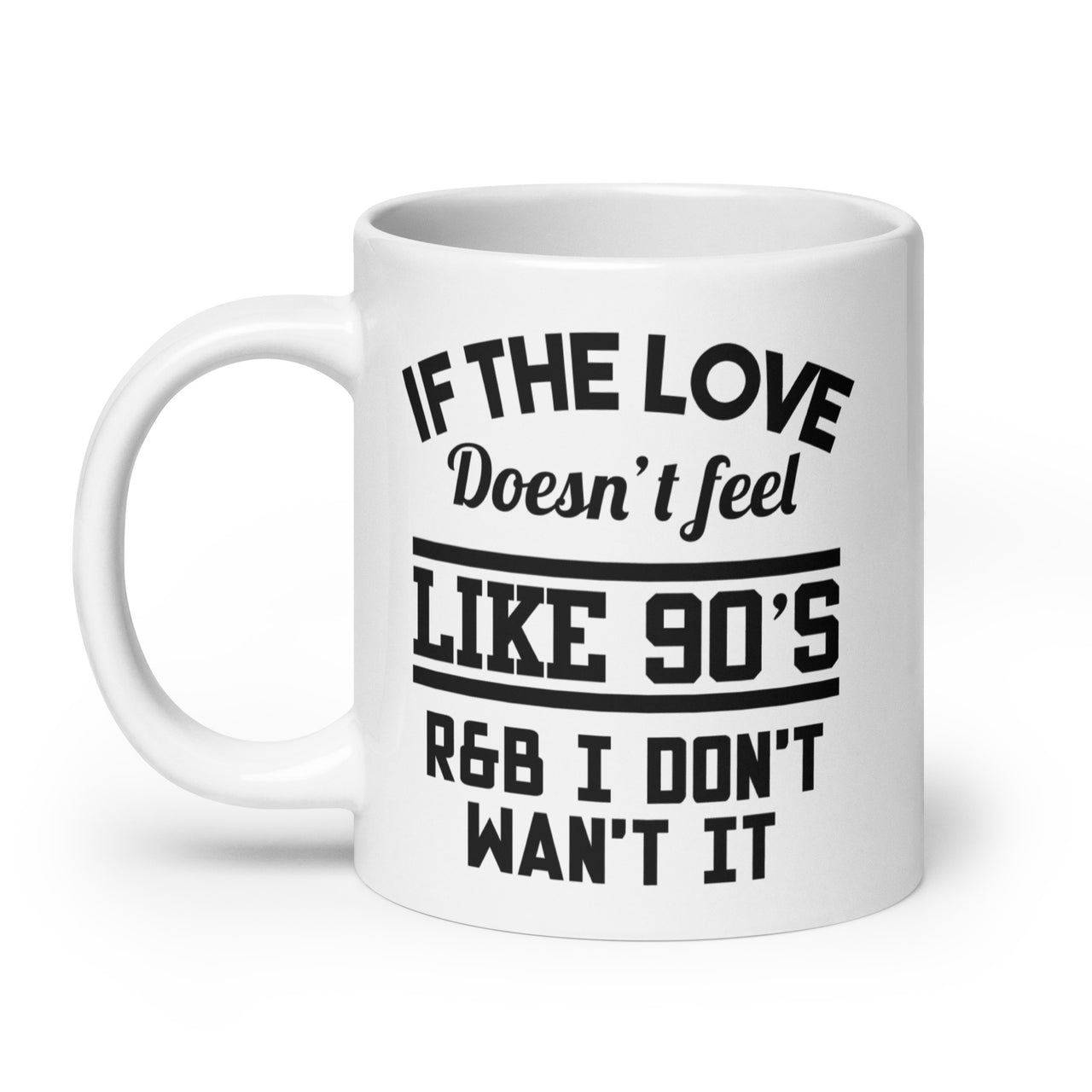 90'S R&B WHITE GLOSSY MUG