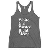 Thumbnail for WHITE GIRL WASTED WOMEN'S RACERBACK TANK