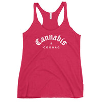 Thumbnail for CANNABIS COGNAC WOMEN'S RACERBACK TANK